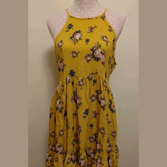 rue 21 yellow dress